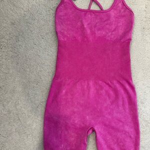 Vibrant Pink Sleeveless Jumpsuit